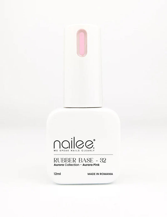 Nailee Rubber 12ml - 32 Aurora Pink