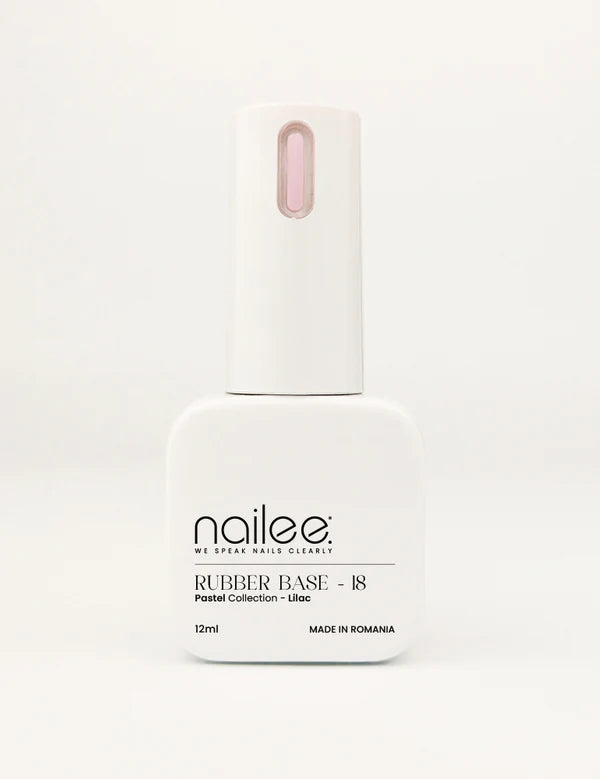 Nailee Rubber base 12ml - 18 Lilac